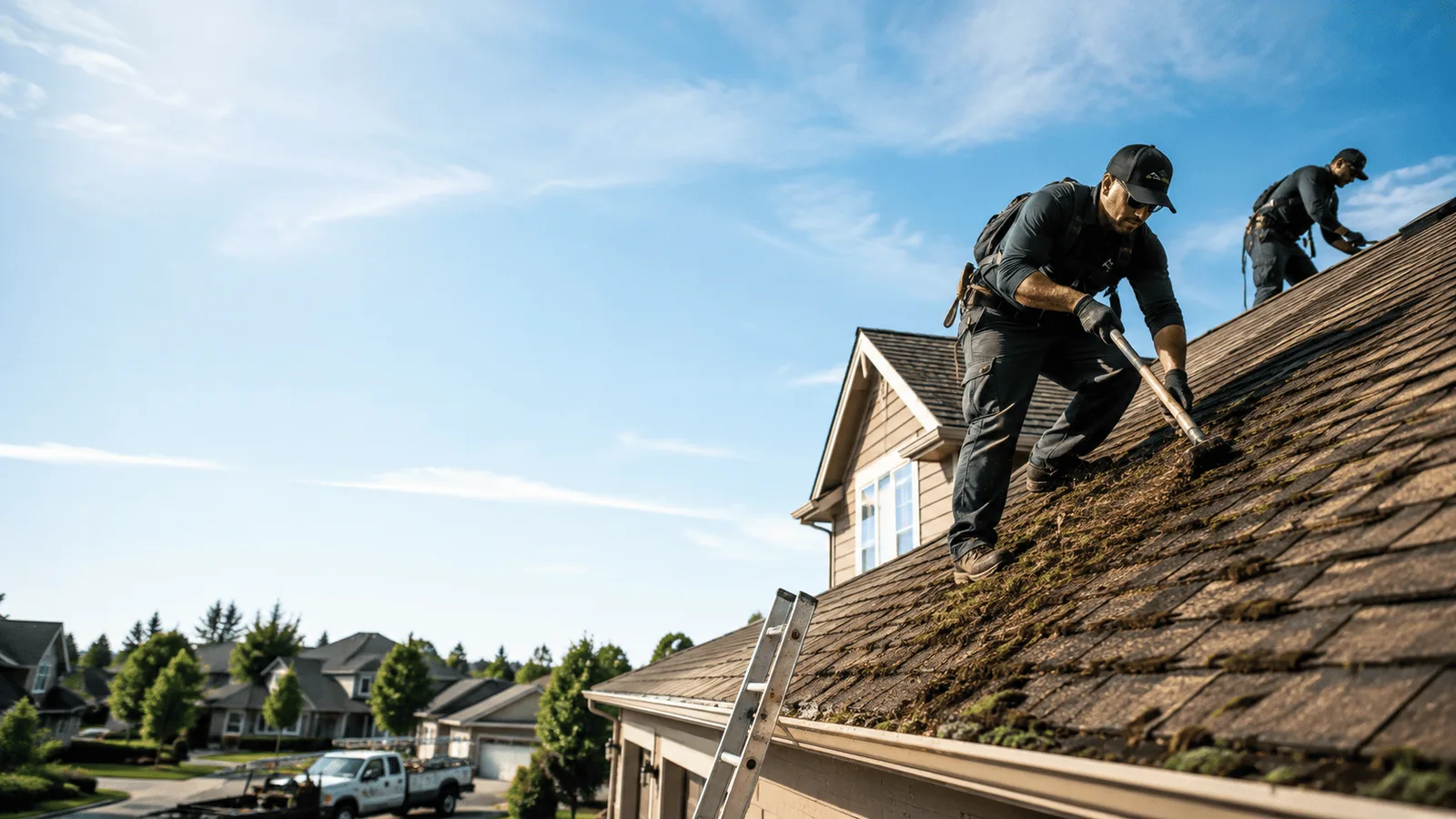Roof Moss Removal in Ashland, MA near me